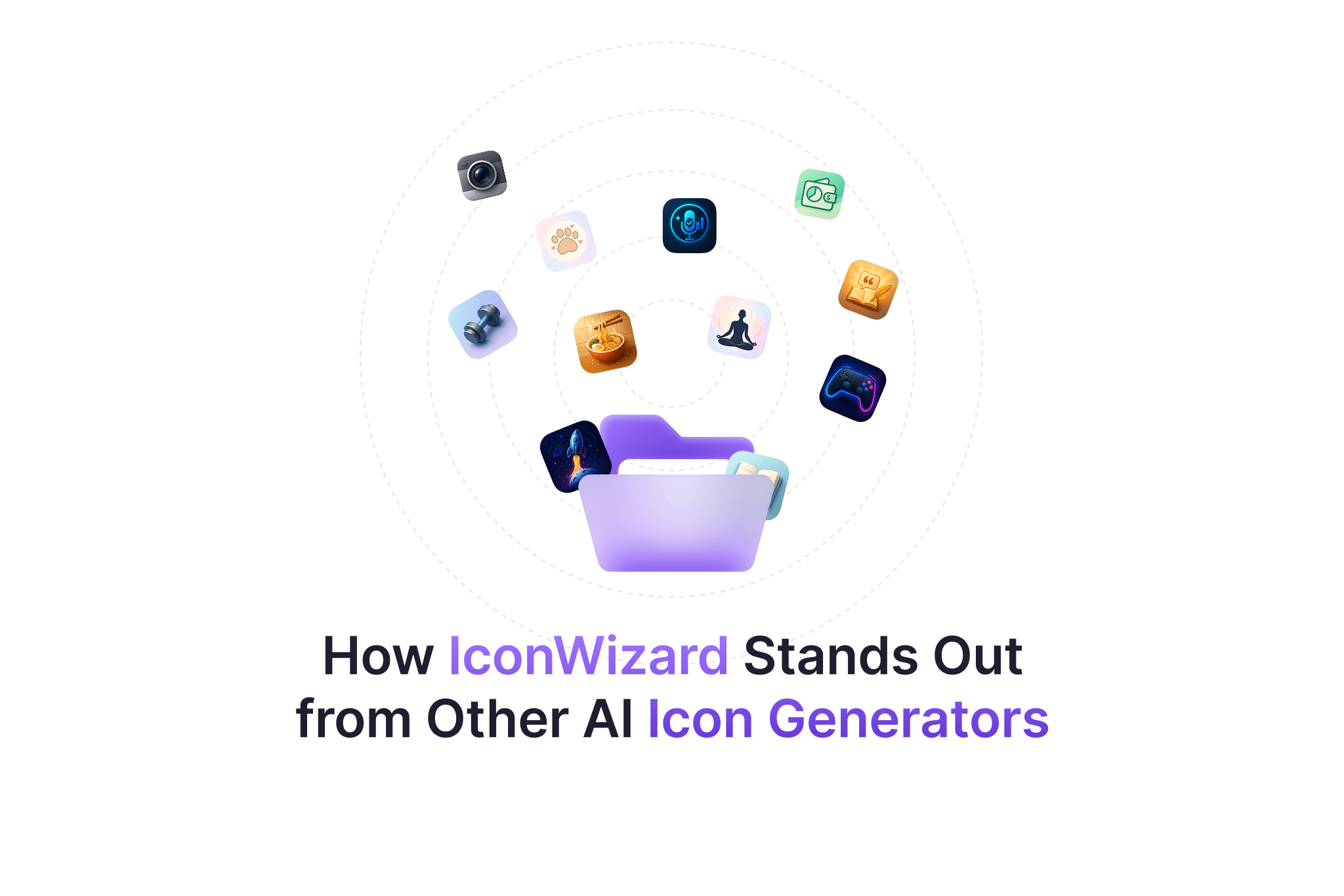 How IconWizard Stands Out from Other AI Icon Generators